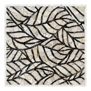 Мозаїчне панно Листя МПП-1 Beige 610х610 мм