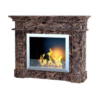 Камінний портал OLIMP-Е Мармур Emperador Dark ПКМ-1.4.4