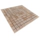 Мозаичная плитка мрамор Beige Mix 23х23x6 мм МКР-2П Полированная