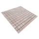 Мозаїчна плитка мармур Beige Mix 23x23x6 мм МКР-2СН Матова, Негалтована