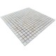 Мозаїчна плитка мармур Beige Mix 15x15x6 мм, матова, негалтована, МКР-4СН