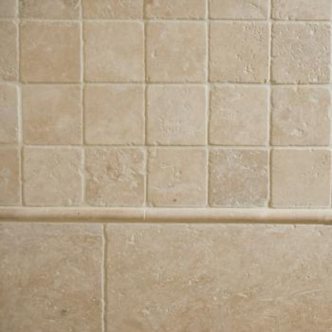 Мозаїчна плитка Травертин Travertine Classic 23x23x6 мм МКР-2СВА Матова | Галтована | Антична