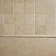Мозаїчна плитка Травертин Travertine Classic 23x23x6 мм МКР-2СВА Матова | Галтована | Антична