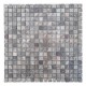 Мозаїчна плитка мармур Emperador Medium 15x15x6 мм МКР-4П Полірована
