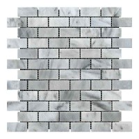 Мозаїчна плитка мармур Grey Mix BI 48x23x6 мм МКР-11П Полірована