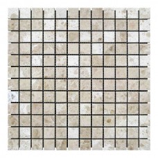 Мозаїчна плитка мармур Victoria Mix 23x23x6 мм МКР-2П Полірована