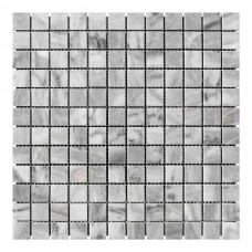 Мозаїчна плитка мармур Grey Mix 23x23x6 мм МКР-2П Полірована