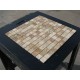 Мозаїчна плитка Травертин Travertine Classic 23x23x6 мм МКР-2П Полірована