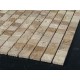 Мозаїчна плитка Травертин Travertine Classic 23x23x6 мм МКР-2П Полірована
