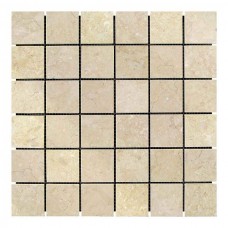 Мозаїчна плитка мармур Beige Mix 48x48x6 мм МКР-3П Полірована