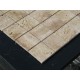 Мозаїчна плитка Травертин Travertine Classic 48x48x6 мм МКР-3П Полірована