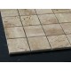 Мозаїчна плитка Травертин Travertine Classic 48x48x6 мм МКР-3П Полірована