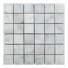Мозаїчна плитка мармур White BI 48x48x6 мм МКР-3П Полірована
