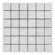 Мозаїчна плитка мармур White Mix 48х48x6 мм МКР-3СН Матова | Невалтована