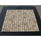 Мозаїчна плитка Травертин Travertine Classic 15x15x6 мм МКР-4П Полірована