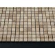 Мозаїчна плитка Травертин Travertine Classic 15x15x6 мм МКР-4П Полірована