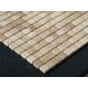 Мозаїчна плитка Травертин Travertine Classic 15x15x6 мм МКР-4П Полірована