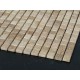 Мозаїчна плитка Травертин Travertine Classic 15x15x6 мм МКР-4П Полірована