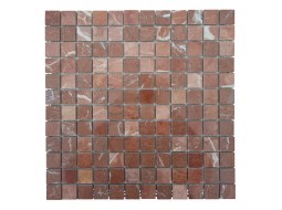 Мозаїка плитка мармур Terrakotta Mix 23х23x6 мм МКР-2П Полірована