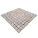 Мозаїчна плитка Травертин Travertine Classic 23x23x6 мм МКР-2СВА Матова | Галтована | Антична