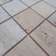Мозаїчна плитка Travertine Classic 48x48x6 мм, Матова | Негалтована, МКР-3СН