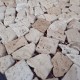 Хаотичная мозаичная плитка Travertine 6 мм, Матовая, Галтованная, МКР-ХСВ