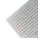 Мозаїчна плитка мармур White Mix 15x15x6 мм, Матова, негалтована, МКР-4СН