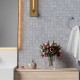 Мозаїчна плитка мармур White Mix BI 23x23x6 мм МКР-2П Полірована